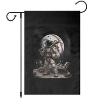 Astronaut Baseball Player Garden Flag Distressed Houston Clutch City Sports Fans