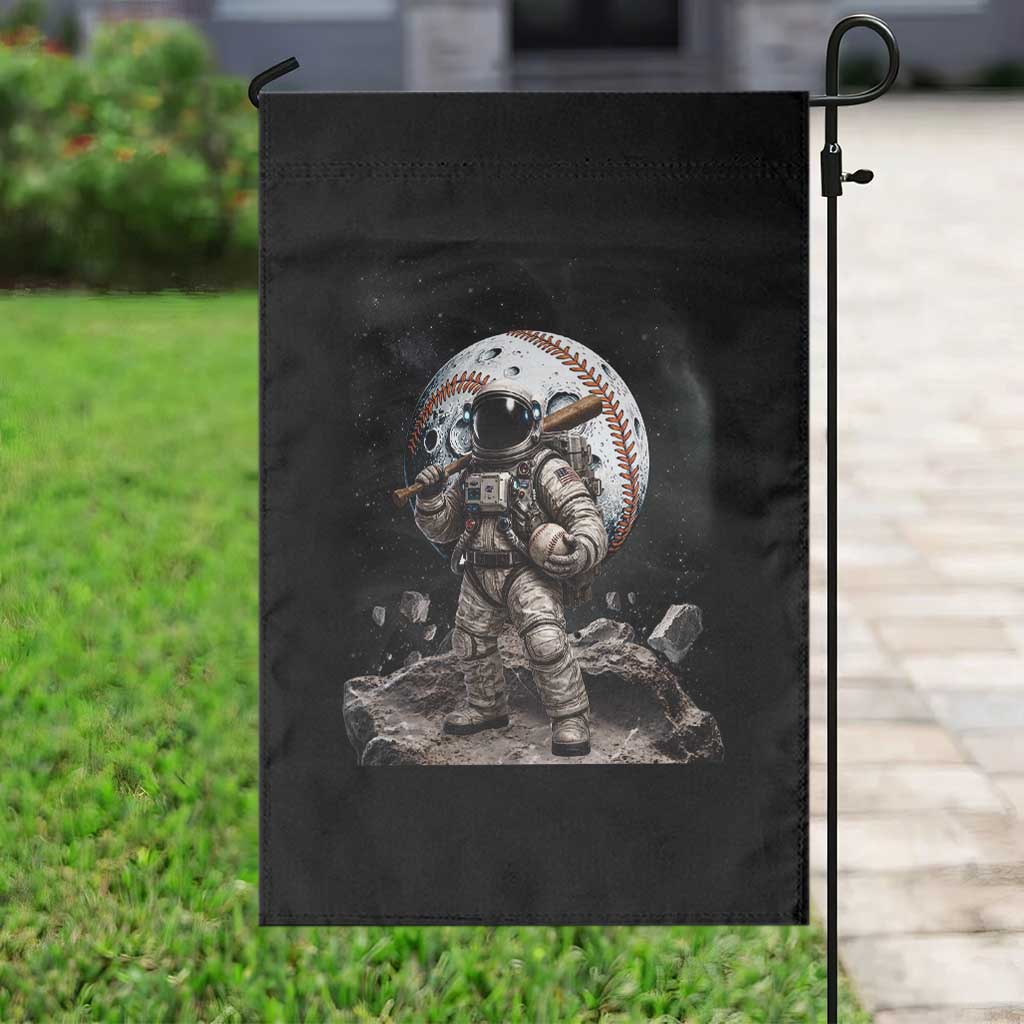 Astronaut Baseball Player Garden Flag Distressed Houston Clutch City Sports Fans