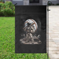 Astronaut Baseball Player Garden Flag Distressed Houston Clutch City Sports Fans
