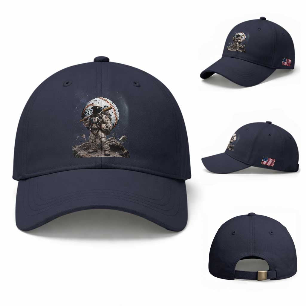 Astronaut Baseball Player Baseball Cap Distressed Houston Clutch City Sports Fans