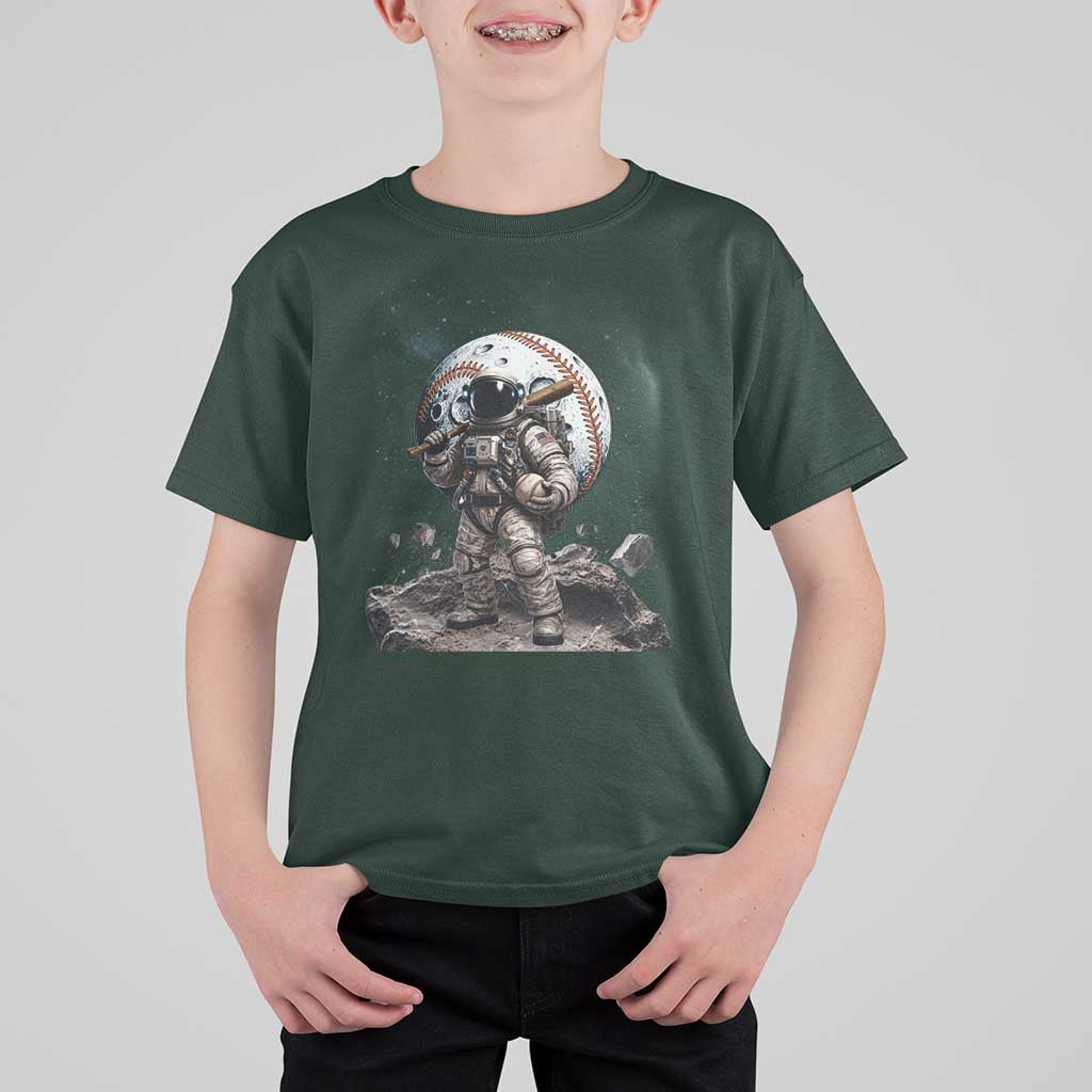 Astronaut Baseball Player T Shirt For Kid Distressed Houston Clutch City Sports Fans