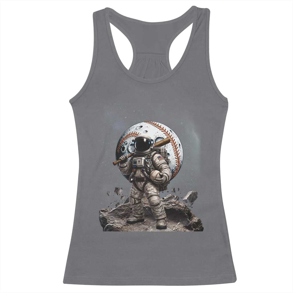 Astronaut Baseball Player Racerback Tank Top Distressed Houston Clutch City Sports Fans