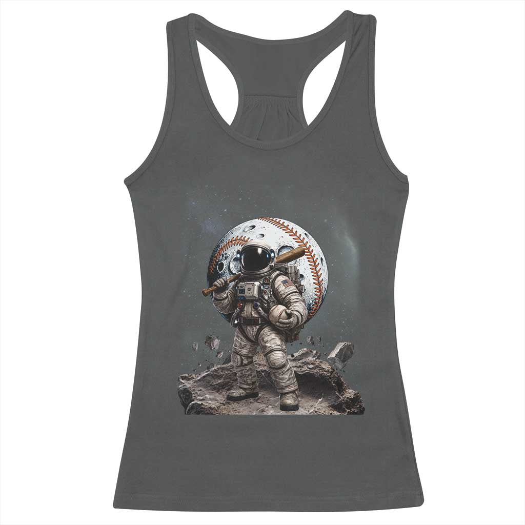 Astronaut Baseball Player Racerback Tank Top Distressed Houston Clutch City Sports Fans