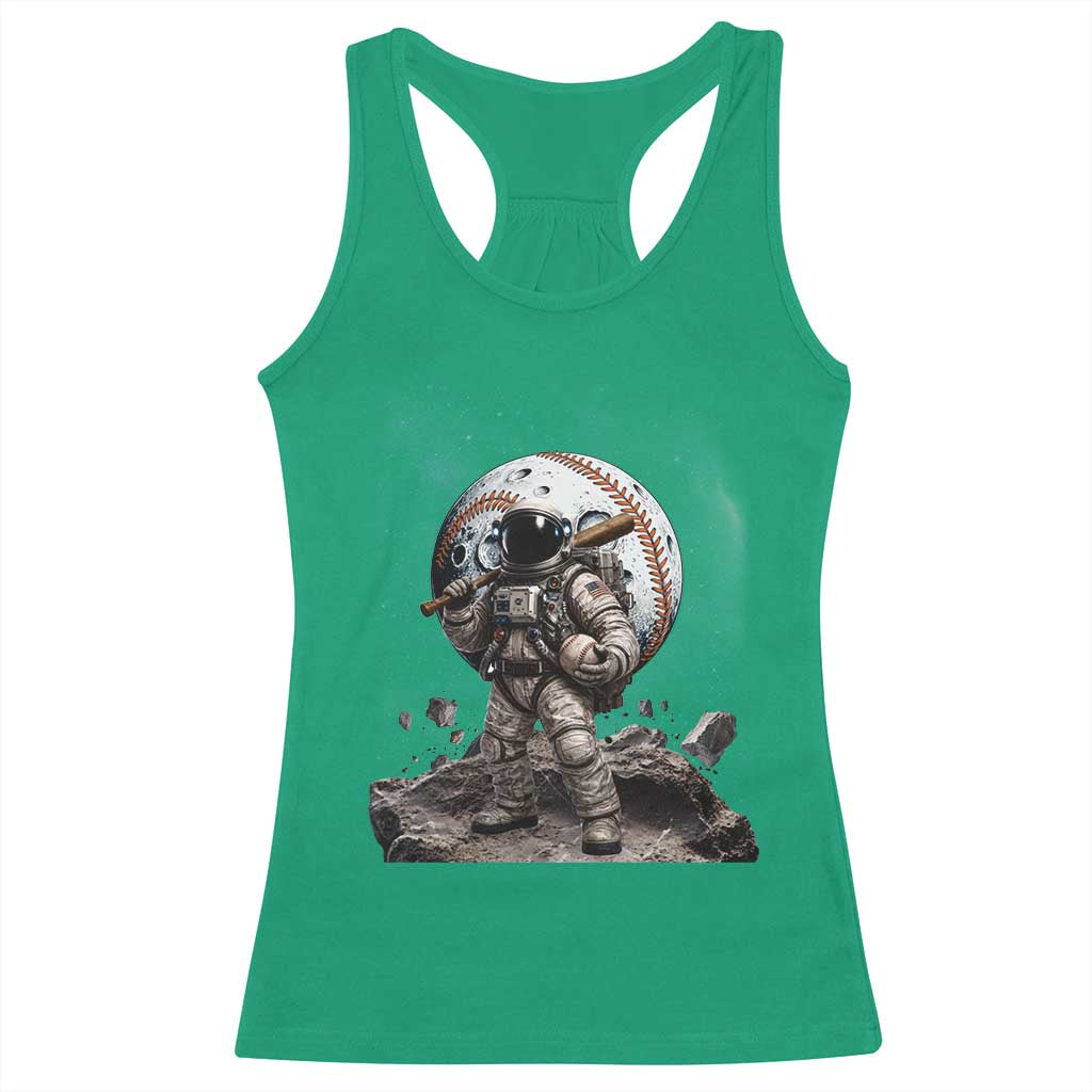 Astronaut Baseball Player Racerback Tank Top Distressed Houston Clutch City Sports Fans