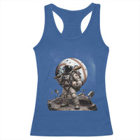 Astronaut Baseball Player Racerback Tank Top Distressed Houston Clutch City Sports Fans