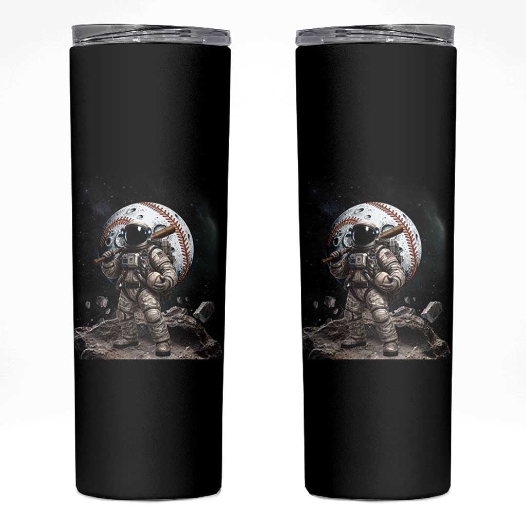 Astronaut Baseball Player Skinny Tumbler Distressed Houston Clutch City Sports Fans