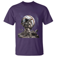 Astronaut Baseball Player T Shirt Distressed Houston Clutch City Sports Fans