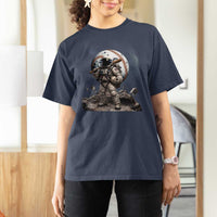 Astronaut Baseball Player T Shirt For Women Distressed Houston Clutch City Sports Fans