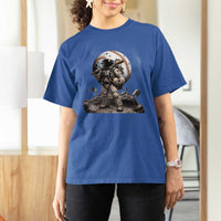 Astronaut Baseball Player T Shirt For Women Distressed Houston Clutch City Sports Fans
