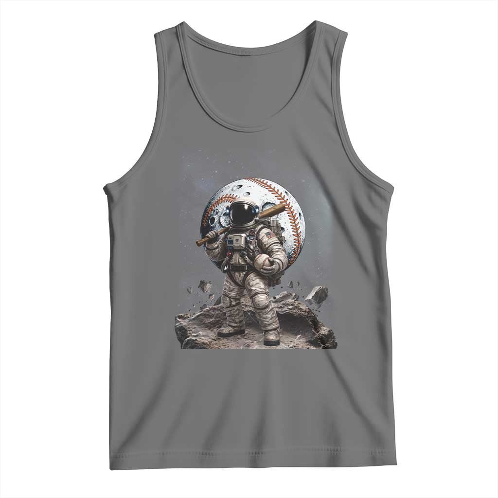 Astronaut Baseball Player Tank Top Distressed Houston Clutch City Sports Fans