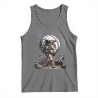 Astronaut Baseball Player Tank Top Distressed Houston Clutch City Sports Fans