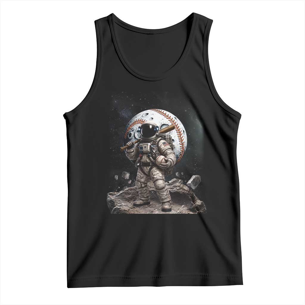Astronaut Baseball Player Tank Top Distressed Houston Clutch City Sports Fans