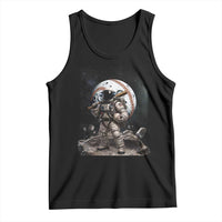 Astronaut Baseball Player Tank Top Distressed Houston Clutch City Sports Fans