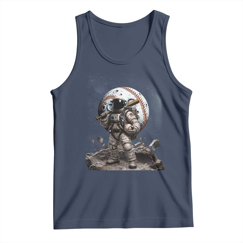 Astronaut Baseball Player Tank Top Distressed Houston Clutch City Sports Fans