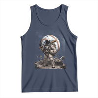 Astronaut Baseball Player Tank Top Distressed Houston Clutch City Sports Fans