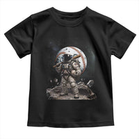 Astronaut Baseball Player Toddler T Shirt Distressed Houston Clutch City Sports Fans