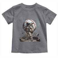 Astronaut Baseball Player Toddler T Shirt Distressed Houston Clutch City Sports Fans