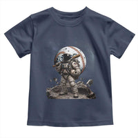 Astronaut Baseball Player Toddler T Shirt Distressed Houston Clutch City Sports Fans