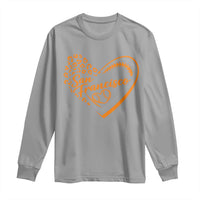 San Francisco Long Sleeve Shirt SF Leopard Heart US State Baseball Fan Team Spirit