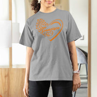 San Francisco T Shirt For Women SF Leopard Heart US State Baseball Fan Team Spirit
