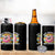 Santa Christmas In July 4 in 1 Can Cooler Tumbler No Cookies Just Cocktails Flamingo Summer Beach Hawaii - Wonder Print Shop
