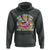 Santa Christmas In July Hoodie No Cookies Just Cocktails Flamingo Summer Beach Hawaii - Wonder Print Shop