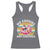 Santa Christmas In July Racerback Tank Top No Cookies Just Cocktails Flamingo Summer Beach Hawaii - Wonder Print Shop