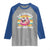Santa Christmas In July Raglan Shirt No Cookies Just Cocktails Flamingo Summer Beach Hawaii - Wonder Print Shop