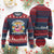 Santa Christmas In July Knitted Sweatshirt No Cookies Just Cocktails Flamingo Summer Beach Hawaii - Wonder Print Shop