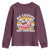 Santa Christmas In July Youth Sweatshirt No Cookies Just Cocktails Flamingo Summer Beach Hawaii - Wonder Print Shop