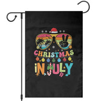 Sunglasses Beach Christmas in July Garden Flag Santa Summer Xmas - Wonder Print Shop