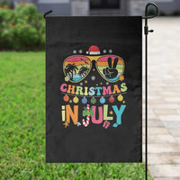 Sunglasses Beach Christmas in July Garden Flag Santa Summer Xmas - Wonder Print Shop