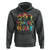 Sunglasses Beach Christmas in July Hoodie Santa Summer Xmas - Wonder Print Shop