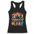 Sunglasses Beach Christmas in July Racerback Tank Top Santa Summer Xmas - Wonder Print Shop