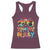 Sunglasses Beach Christmas in July Racerback Tank Top Santa Summer Xmas - Wonder Print Shop