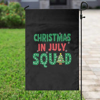 Christmas In July Squad Garden Flag Funny Summer Xmas - Wonder Print Shop