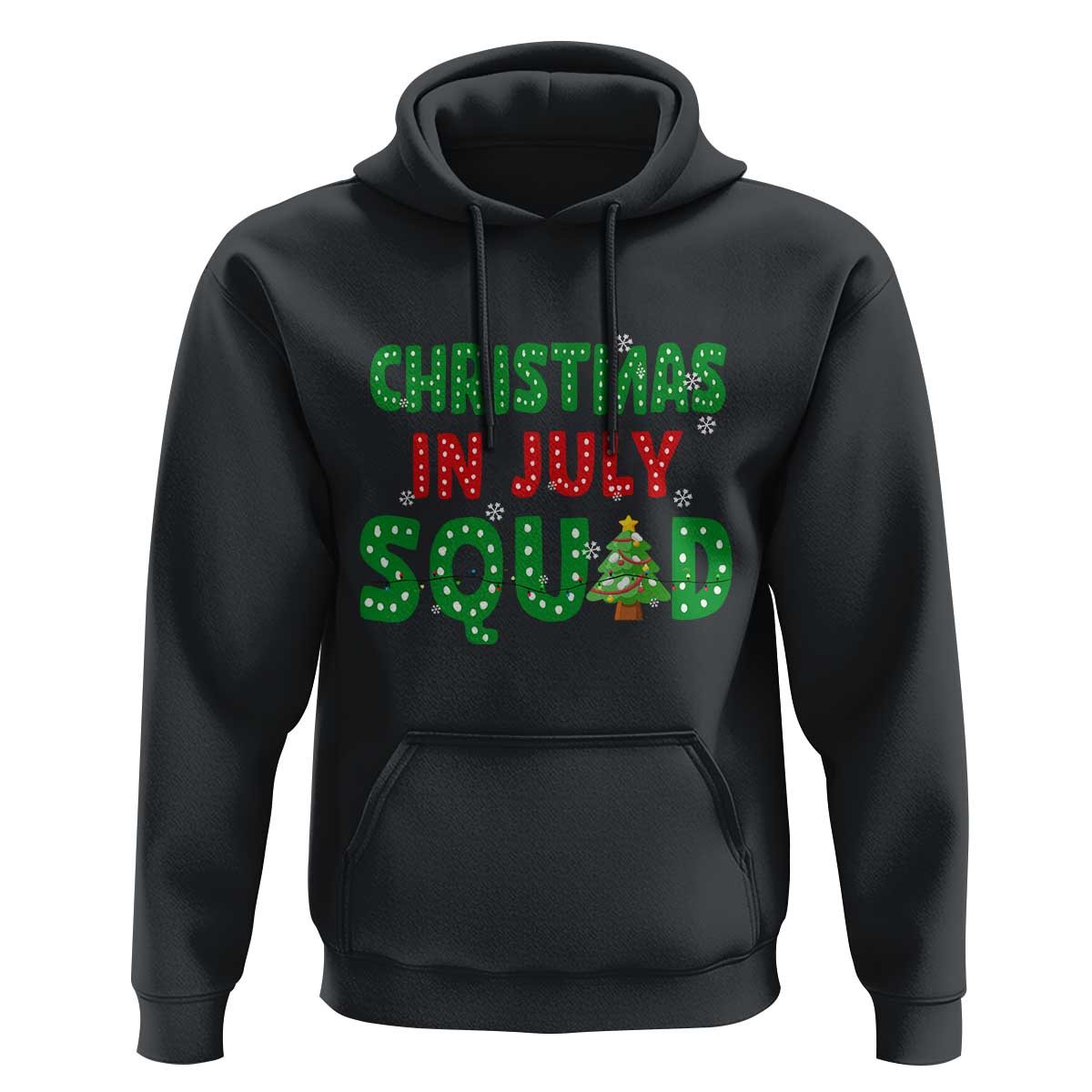 Christmas In July Squad Hoodie Funny Summer Xmas - Wonder Print Shop
