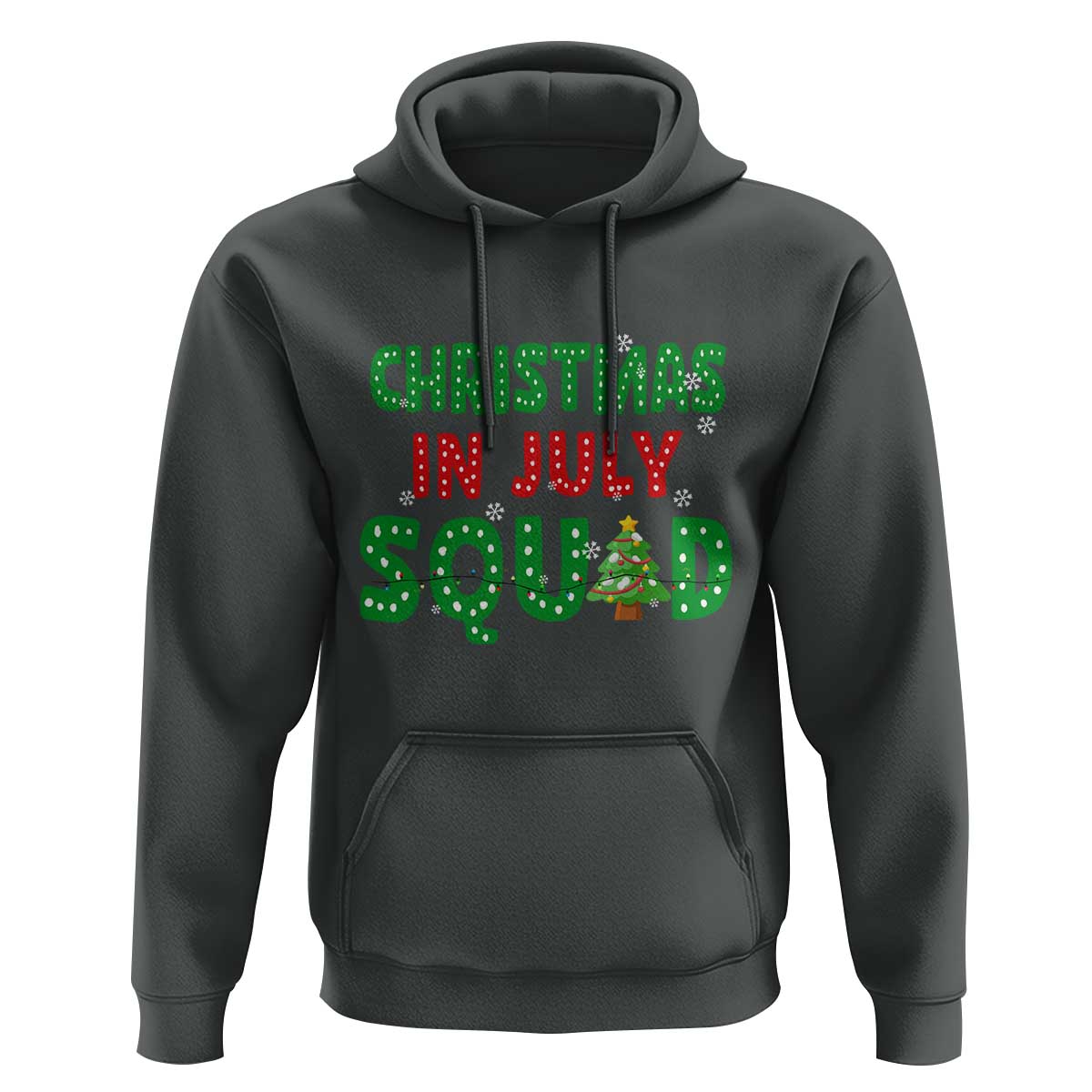 Christmas In July Squad Hoodie Funny Summer Xmas - Wonder Print Shop