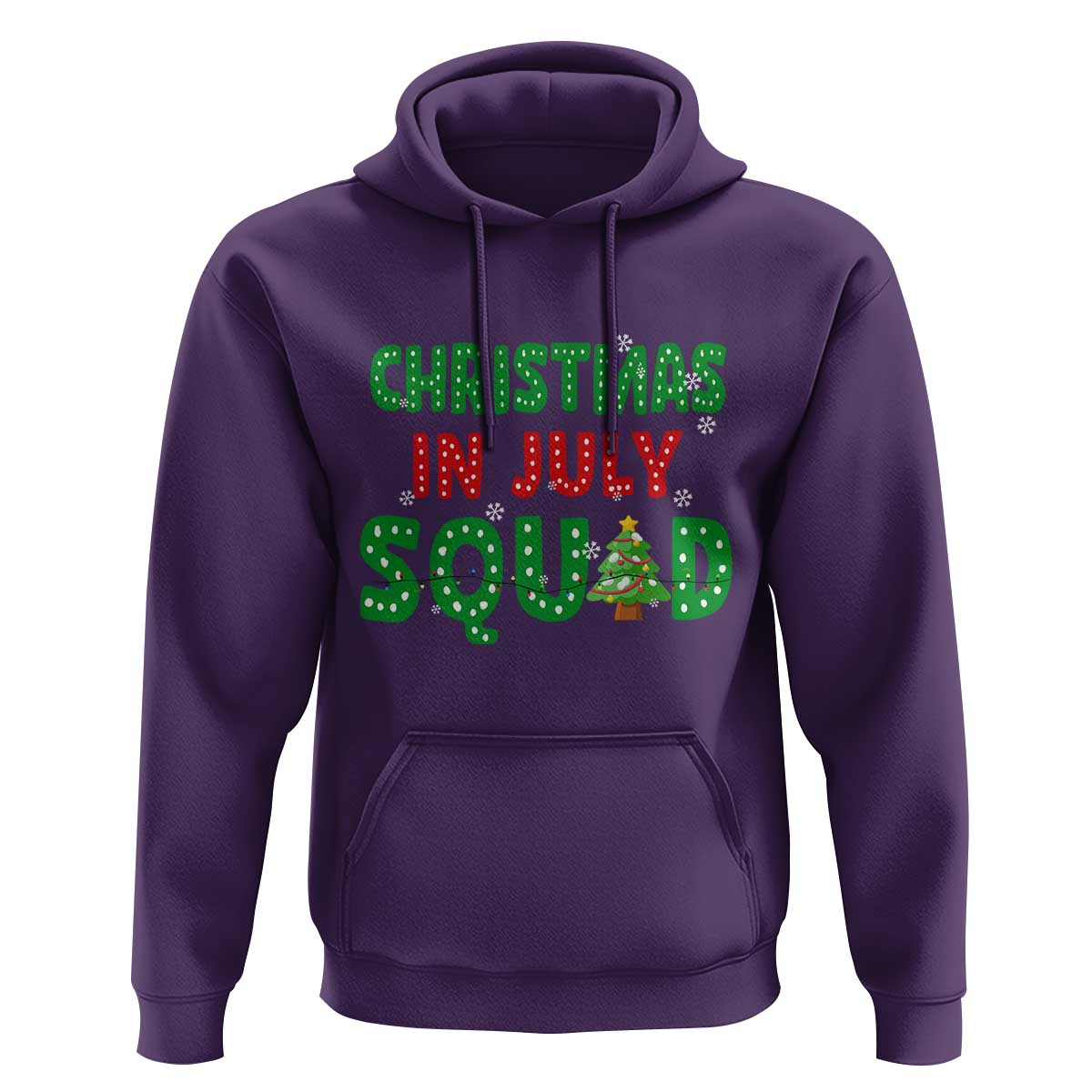 Christmas In July Squad Hoodie Funny Summer Xmas - Wonder Print Shop