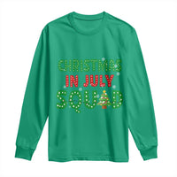 Christmas In July Squad Long Sleeve Shirt Funny Summer Xmas - Wonder Print Shop