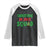 Christmas In July Squad Raglan Shirt Funny Summer Xmas - Wonder Print Shop
