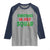 Christmas In July Squad Raglan Shirt Funny Summer Xmas - Wonder Print Shop