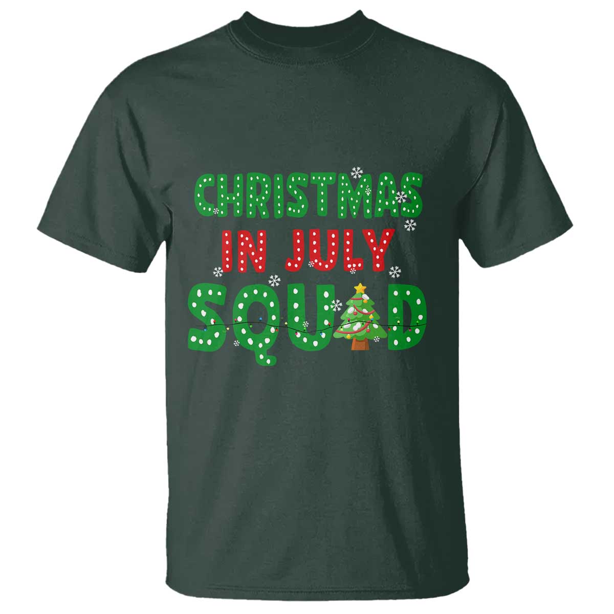 Christmas In July Squad T Shirt Funny Summer Xmas - Wonder Print Shop