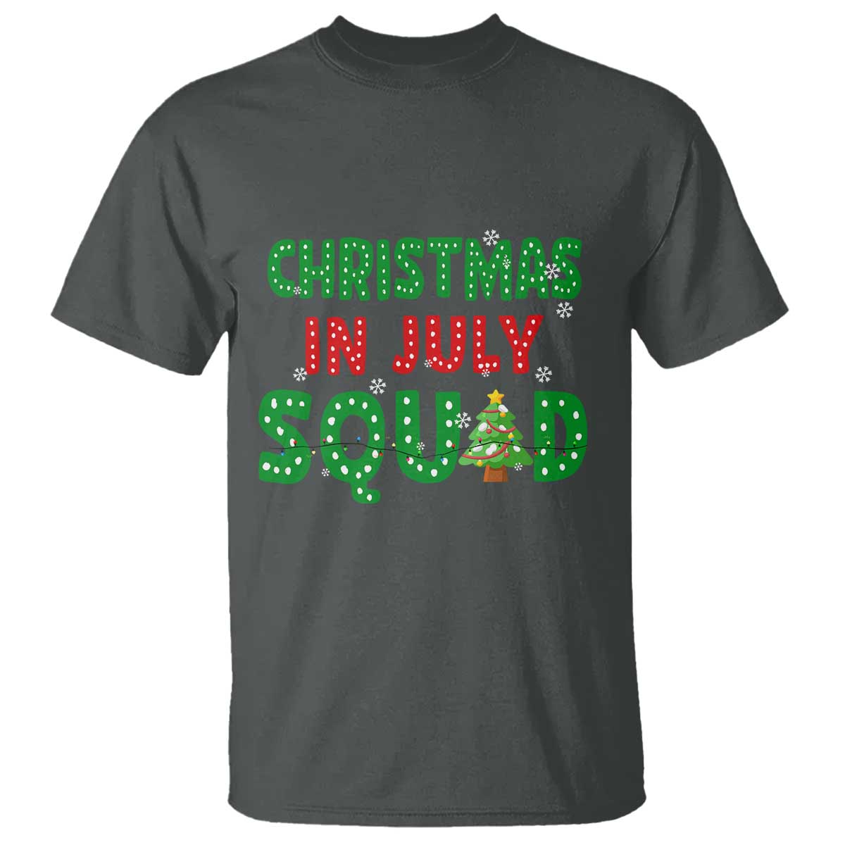 Christmas In July Squad T Shirt Funny Summer Xmas - Wonder Print Shop