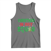 Christmas In July Squad Tank Top Funny Summer Xmas - Wonder Print Shop