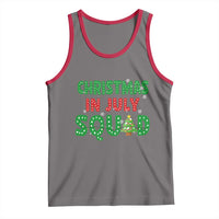 Christmas In July Squad Tank Top Funny Summer Xmas - Wonder Print Shop
