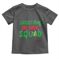 Christmas In July Squad Toddler T Shirt Funny Summer Xmas - Wonder Print Shop
