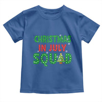 Christmas In July Squad Toddler T Shirt Funny Summer Xmas - Wonder Print Shop