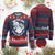 Santa Ho Ho Hold My Beer Knitted Sweatshirt Funny Christmas In July Summer Xmas - Wonder Print Shop