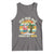Christmas In July Santa Ho Ho Hold My Beer Tank Top Summer Beach Hawaii Santa USA Flag - Wonder Print Shop